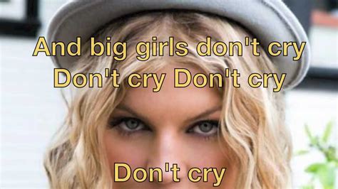 Lyrics to 'big girls don't cry' by fergie: maxresdefault.jpg