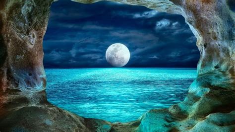 Fantastic Wallpaper From Nature Category And Full Moon Selection This