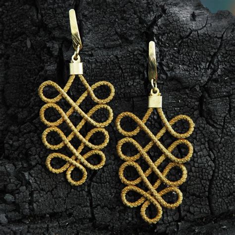 Gold Plated Golden Grass Handmade Earrings From Brazil Grassy Paths Novica