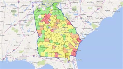 Energyunited's outage map shows all reported outages in our service areas. Georgia Power Outage Map Atlanta