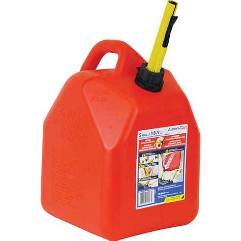 Ameri Can Polyethylene Gas Can — 5 Gallon Capacity Model Fg4g502