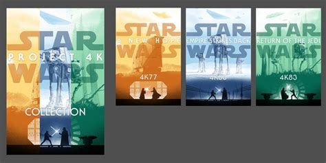 Collection Star Wars Project 4k77 4k83 Collection Posters Plexposters