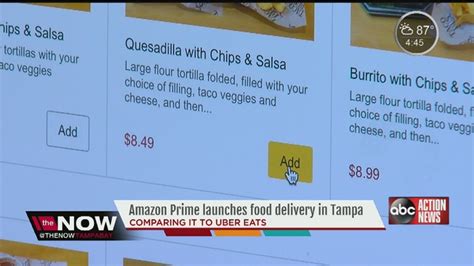 Amazon Prime Launches Food Delivery In Tampa Wfts Tv