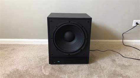 Sony Sa Wm40 Home Theater Powered Active Subwoofer Youtube