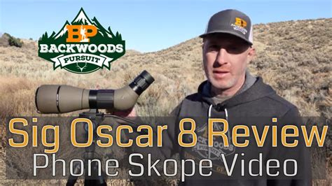 This is all thanks to the massive 88 mm objective bell that houses fully multicoated optics throughout. Sig Sauer Oscar 8 Spotting Scope Review | Best Scope For The Money? - YouTube