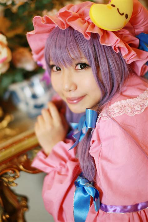 tenshi myu patchouli knowledge touhou highres 1girl asian cosplay crescent dress female