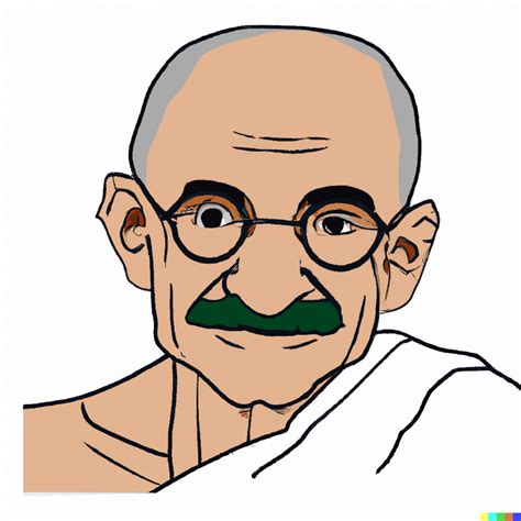 Very Rare Cartoon Art Of Gandhiji Untitled Collection 3071482137