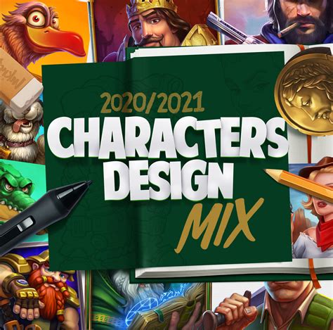 Artstation Characters Design Mix 2020