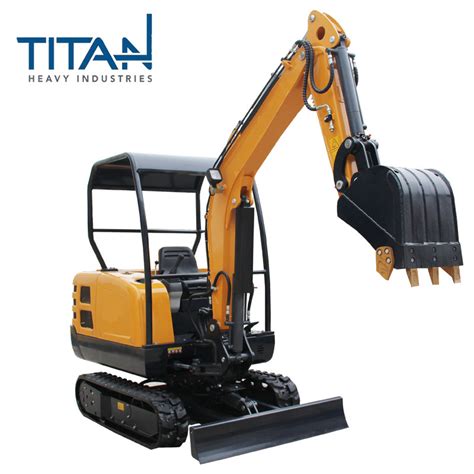 15KN TITANHI Nude In Container For Sale Mini Excavator Price With CE