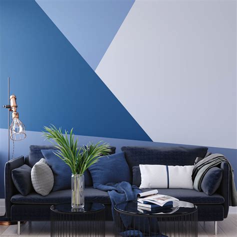 Simple Wall Paint Design Ideas With Tape