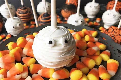 Halloween Mummy Cake Pops Ein Süßer Gruselgenuss Für Kinder New Place