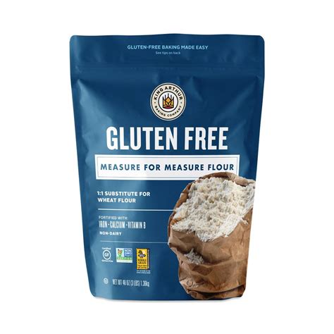 With only 10.6 grams of net carbs per 100 grams, it has 7 times fewer carbs than . Gluten Free Measure for Measure Flour by King Arthur Flour