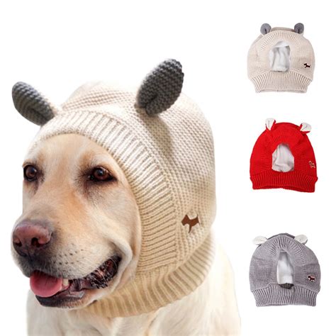 Cheers Knitted Hat Winter Warm Puppy Cap Fashion Rabbit Ear Design