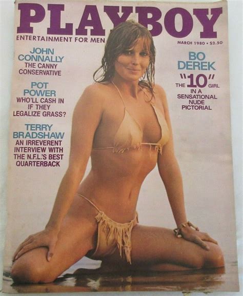 Mavin Vintage Playboy Magazine March Bo Derek Terry Bradshaw