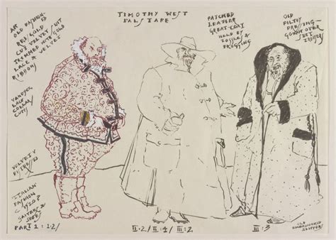 Henry Iv Part 1 Falstaff English Touring Theatre Costume Design By