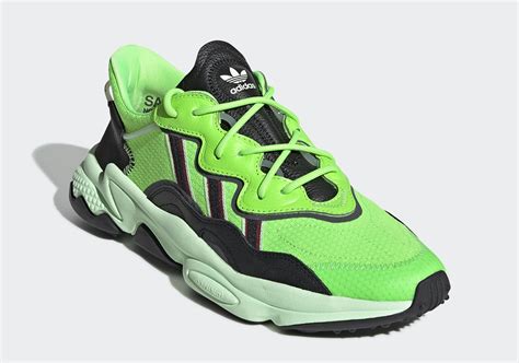 Adidas Ozweego Neon Green Ee7008 Release Info