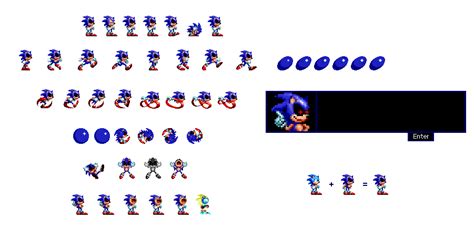 Sonic 3 Master System Sprites By Hidrogeniuns By Hidr
