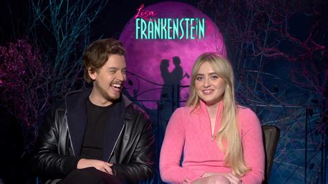 interview lisa frankenstein stars kathryn newton and cole sprouse