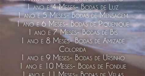 Texto De 1 Ano E 4 Meses De Namoro
