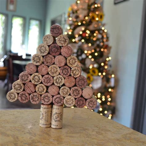Diy Wine Cork Christmas Tree Messina Hof