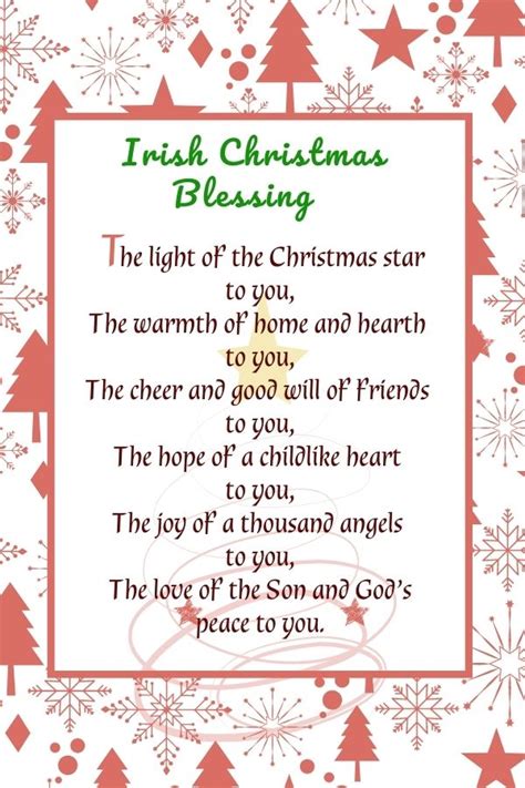 Irish Christmas Blessings Irish Life Experience