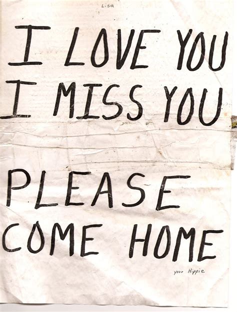 Come Home Soon Quotes Quotesgram