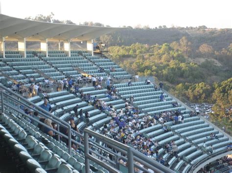 Dodger Stadium Reserve Level Down The Line Baseball Seating