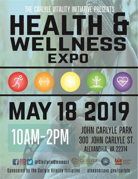 Health And Wellness Expo At John Carlyle Park Alexandria Living Magazine