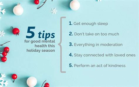 5 Tips For Good Mental Health This Holiday Season Rogers Behavioral