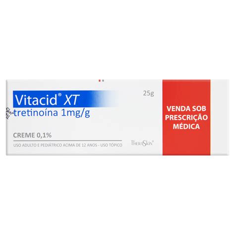 Vitacid Xt 1mg G Creme 0 1 25g