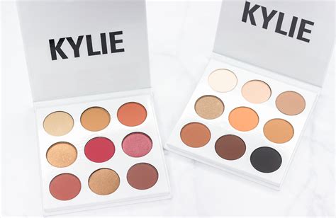 Review│kylie Cosmetics Bronze Burgundy Kyshadow Palettes Makeup Moment