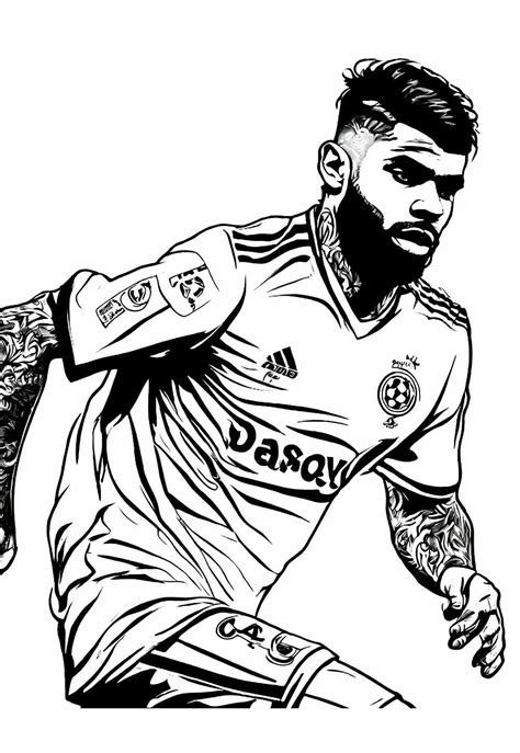 Desenhos Do Gabigol Para Colorir Bora Colorir