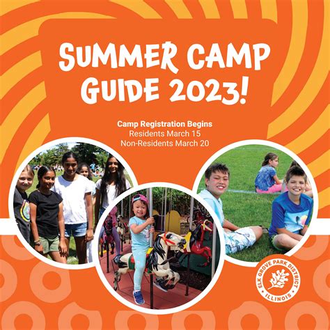Summer Camp Guide 2023 by Elk Grove Park District - Issuu