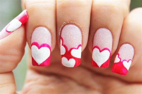 Ideas para la decoración de uñas elegantes y sencillas. Como-hacer-corazones-en-las-uñas-Diferente ⋆ Diseños de ...