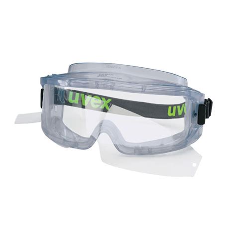 uvex schutzbrille ultravision mit 2 abreißfolien grau vollsichtbrille mit weitem sichtfeld und