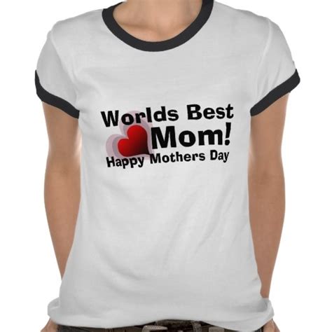 Worlds Best Mom T Shirt For Mother Day Ukworldsbestmomtshirtfor
