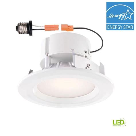 Maybe you would like to learn more about one of these? Commercial Electric 4 in. White Integrated LED Recessed ...