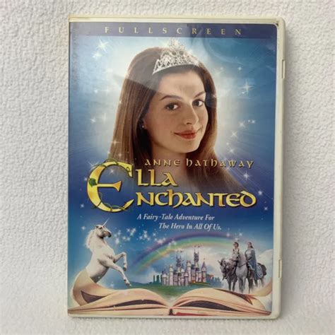 Ella Enchanted Dvd 2004 Fairy Take Anne Hathaway Minnie Driver Humor