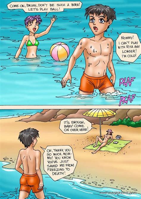 Comic Strip Nude Beach
