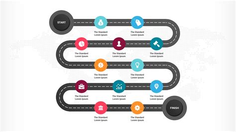 Roadmap Infographics Keynote Template Diagrams By Ciloart Graphicriver