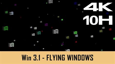 Flying Windows Stream Deck Screensaver