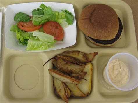 Better Dc School Food Whats For Lunch Black Bean Burger