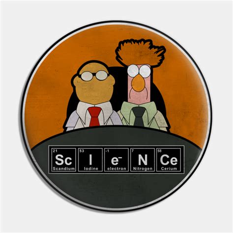 Muppet Science Show Lab Code Cool Muppet Science Pin Teepublic