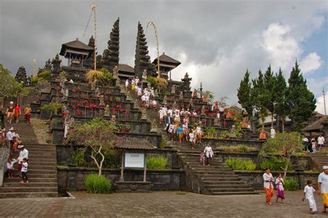 Bali Island Vacation Mother Temple Of Besakih Pura Besakih Bali