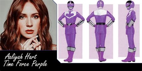 Purple Time Force Power Rangers Purple Time Superhero Design