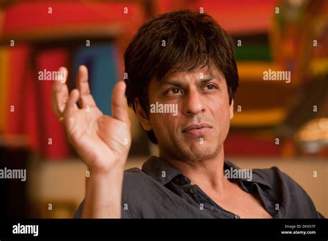 Indian Bollywood Hindi Film Actor Shah Rukh Khan India Asia Stock Photo