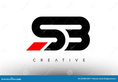 Sb Creative Modern Letter Logo Design Sb Icon Letters Logo Vector