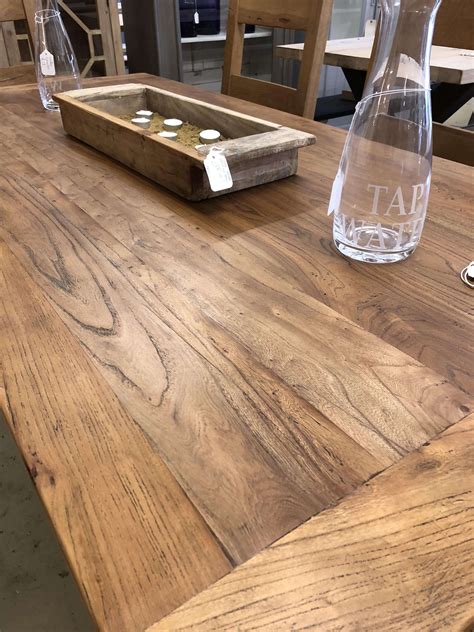 Furniture like reclaimed elm dining tables and other home décor are for sale at pagoda red, your one stop for furniture, art, and other décor. Elm Wood Dining Table — Ark Vintage - Vintage, Retro, Urban, Reclaimed