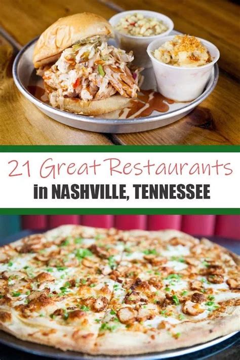 21 MORE Great Places to Eat & Drink in Nashville, Tennessee