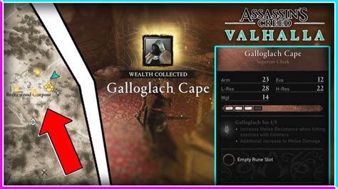 Galloglach Cape Superior Cloak Location Guide Assassin S Creed